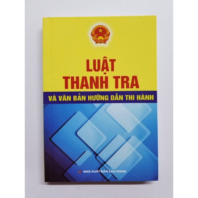 Sách Luật Thanh Tra và Các Văn Bản Hướng Dẫn Thi Hành