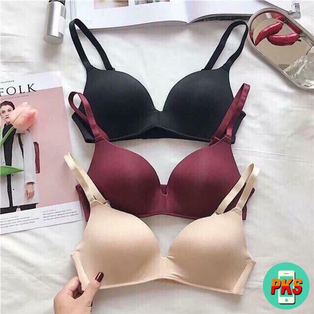 Áo Lót Su Trơn Không Gọng Mút Mỏng Xuất Nhật
