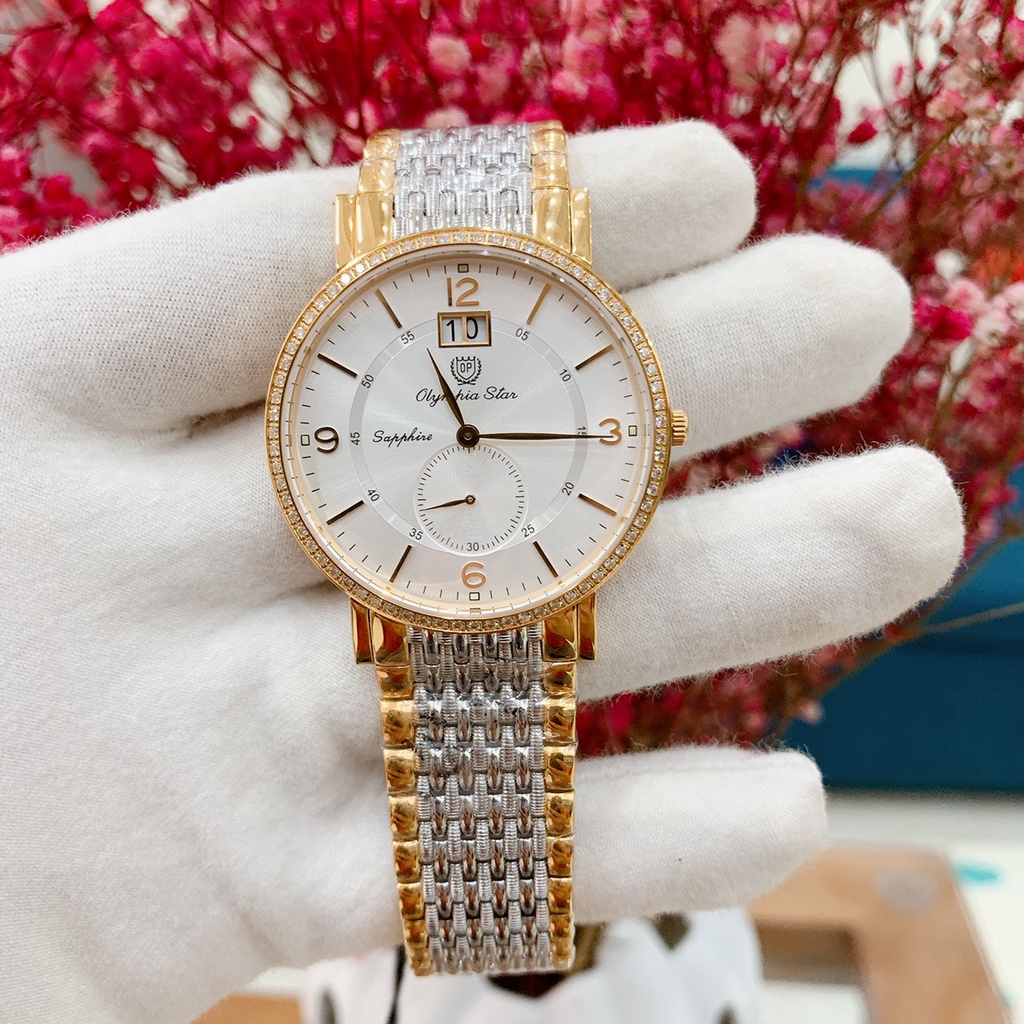 Đồng Hồ Nam Olym Pianus OP58012-04 Chính Hãng Tặng Kèm Dây Da Cao Cấp