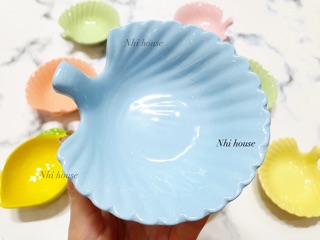 Dĩa sứ hình Con Sò Điệp