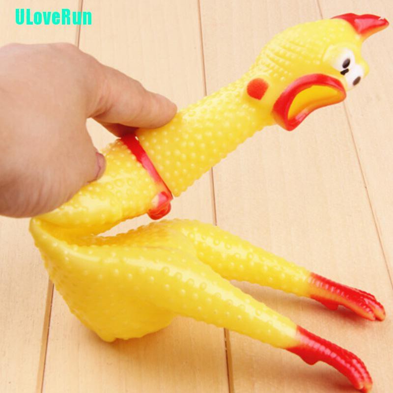 Gà Cao Su Đồ Chơi Cho Thú Cưng 17CM # 1