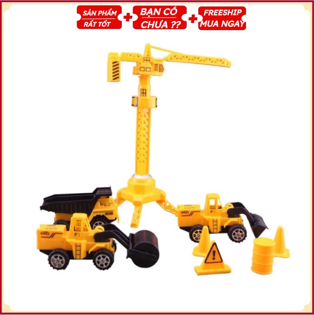 Bộ Đồ Chơi Mô Hình Công Trường Dream Toy