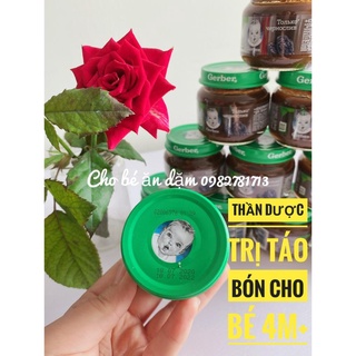 [HSD 2024 - Mẫu mới] Mận đen nghiền Gerber cho bé từ 4 tháng