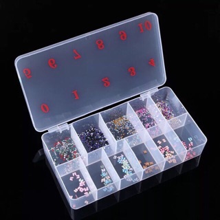 Hộp 11 Ô Đựng Móng, Đựng Đồ Charm, Đá.....