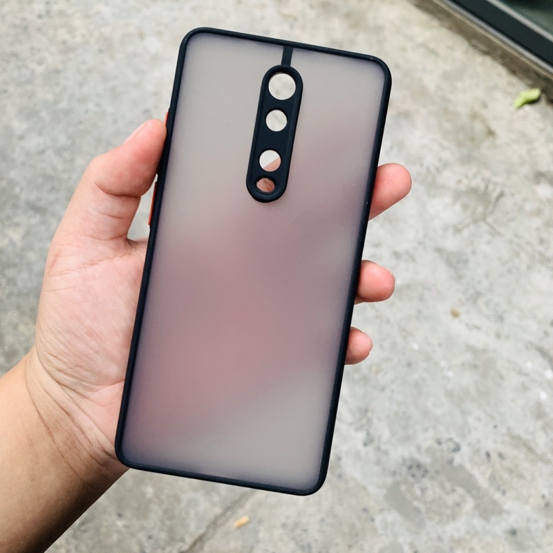 Redmi K20 Mi 9T / Pro K20pro ốp lưng nhám viền màu chống sốc cho Điện thoại Xiaomi
