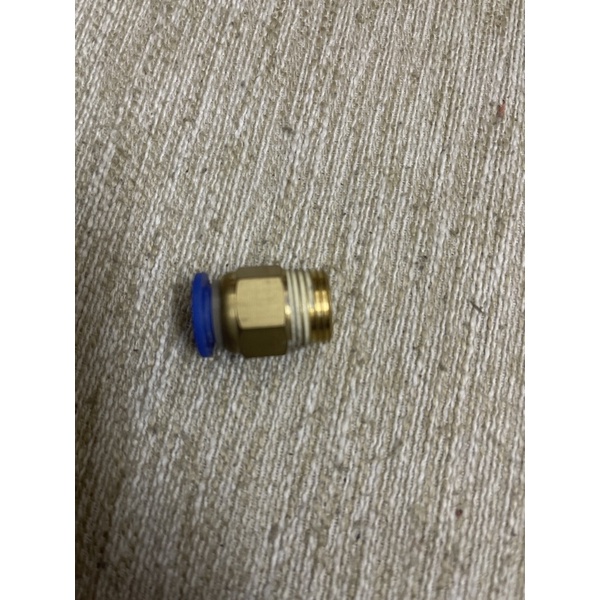 Đầu nối nhanh ống phi 10 zen đồng 17mm