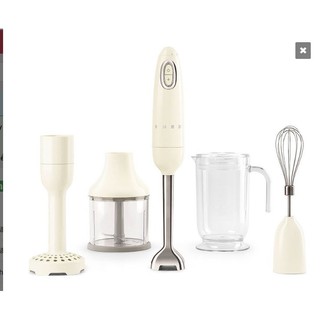 Máy xay cầm tay đa năng Smeg màu đỏ hoặc màu kem