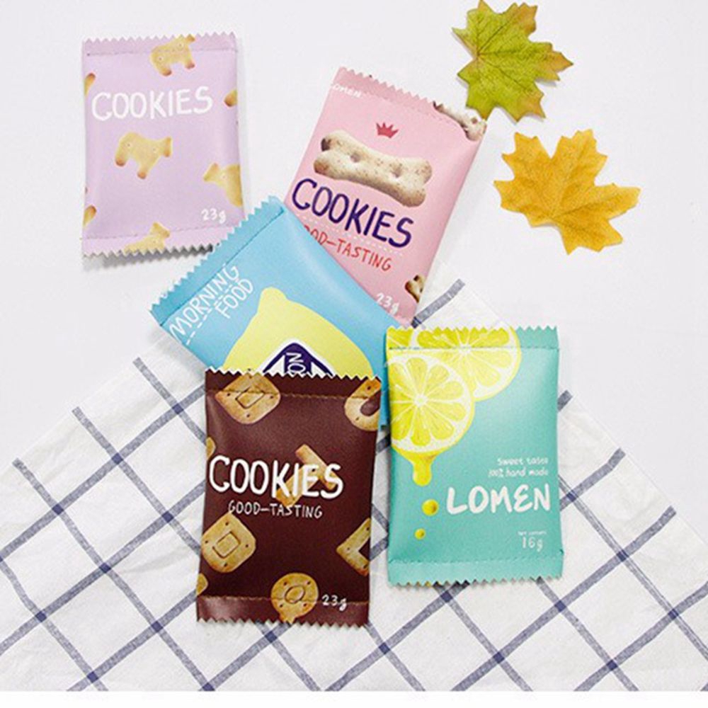 Ví đựng tiền xu bánh snack mini họa tiết hoạt hình thời trang dễ thương