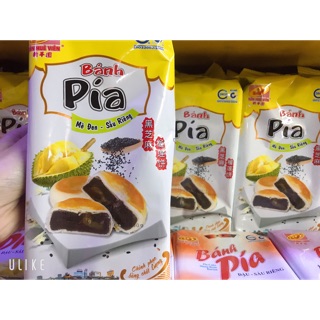 Pía Chay Tân Huê Viên ( Không Trứng )- Mè Đen Sầu Riêng 400gr