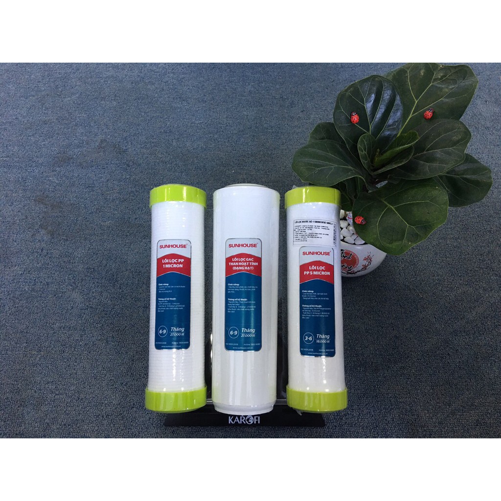 Bộ 3 Lõi Lọc Sunhouse 123 Chính Hãng | BigBuy360 - bigbuy360.vn