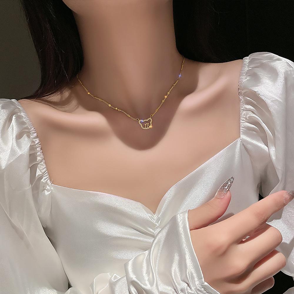 Vòng cổ Mặt Hình Gấu Thời Trang Cho Nữ
