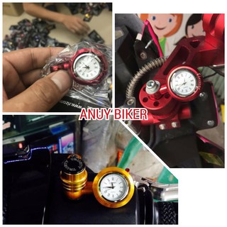 Đồng hồ gắn chân gương cực chất gắn mọi loại xe tặng kèm ốc