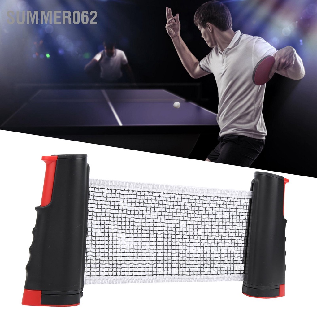 Summer062 Lưới bóng bàn có thể thu vào kính thiên văn di động huấn luyện bộ vợt