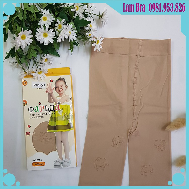 Quần Tất Da Chân Hoạ Tiết Hello Kitty Cho Bé Gái
