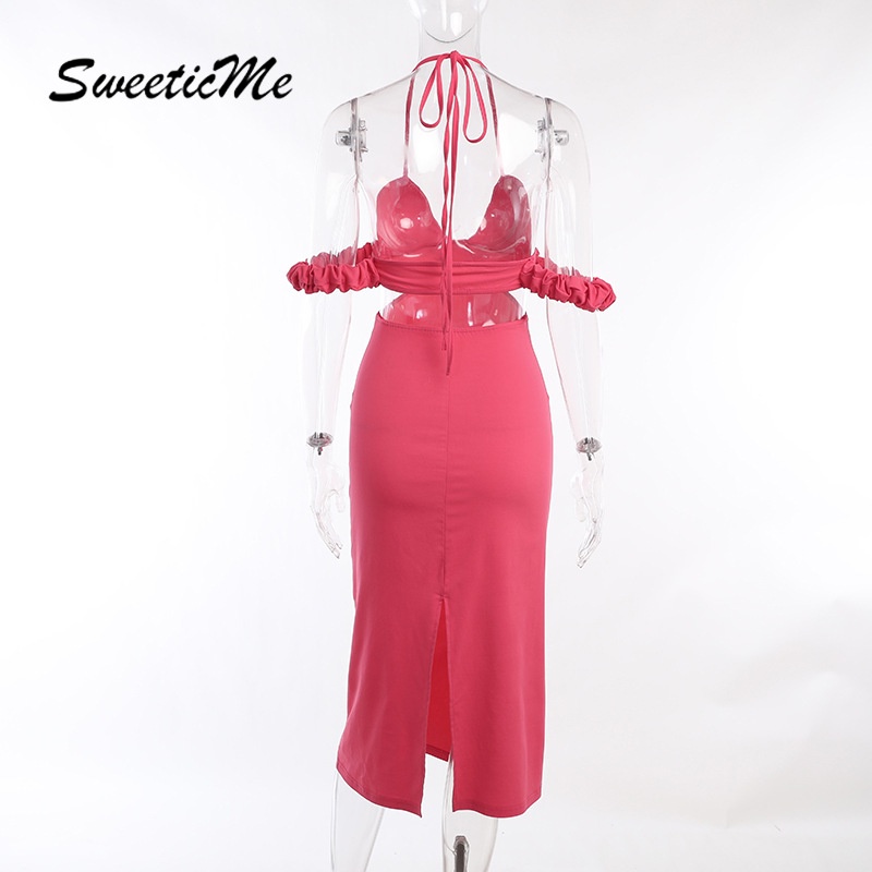 Đầm Hai Dây Ren Mới Của Phụ Nữ SweeticMe