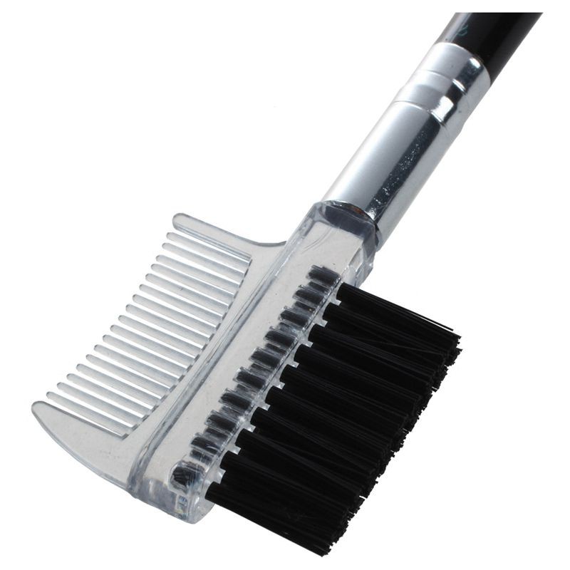 (Hàng Mới Về) 1 Cọ Trang Điểm Lông Mày Hai Đầu Màu Đen Cho Nữ | BigBuy360 - bigbuy360.vn