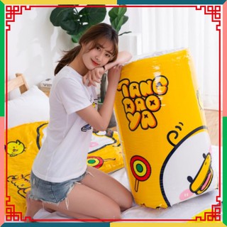 Túi hút chân không vịt TANGDAOYA đựng quần áo chăn màn mền - Combo 10 túi + máy hút