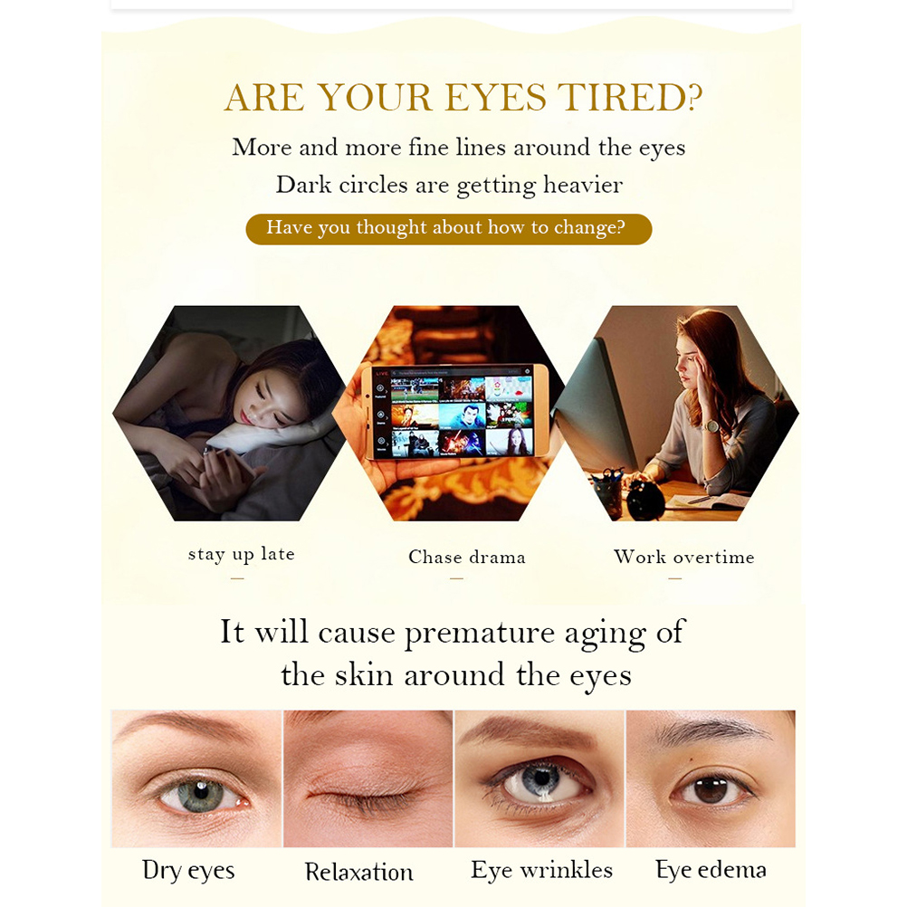 (Hàng Mới Về) Tinh Chất Vàng 24k Dưỡng Ẩm Và Làm Săn Chắc Vùng Da Mắt | BigBuy360 - bigbuy360.vn