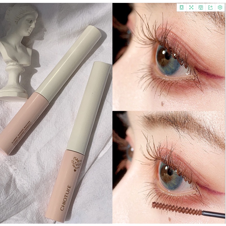 Mascara siêu mảnh Lameila chuốt mi dài mịn hàng nội địa Trung vỏ hồng