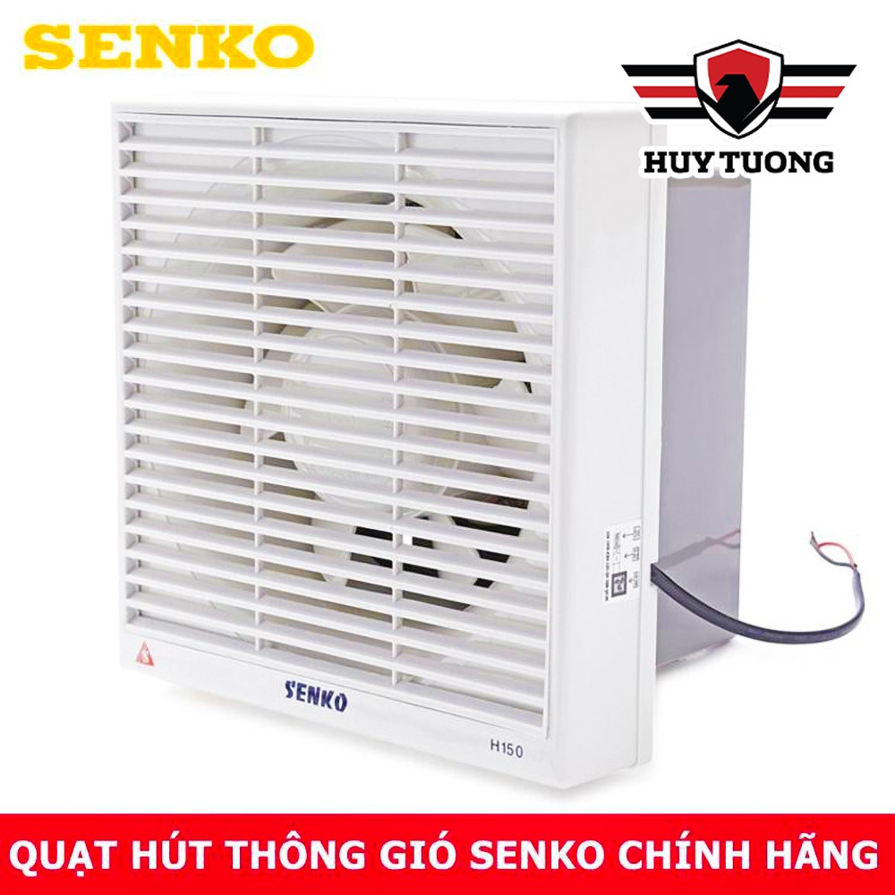 Quạt hút thông gió âm trần Senko  FREE SHIP  Quạt hút âm trần Senko HT150 cao cấp công suất 30W - Huy Tưởng