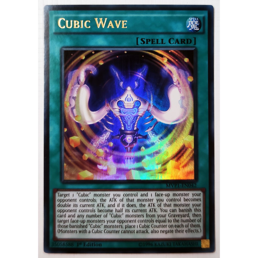 [Thẻ Yugioh] Cubic Wave |EN+JP| Ultra Rare / Super Parallel Rare (Duel Monsters)