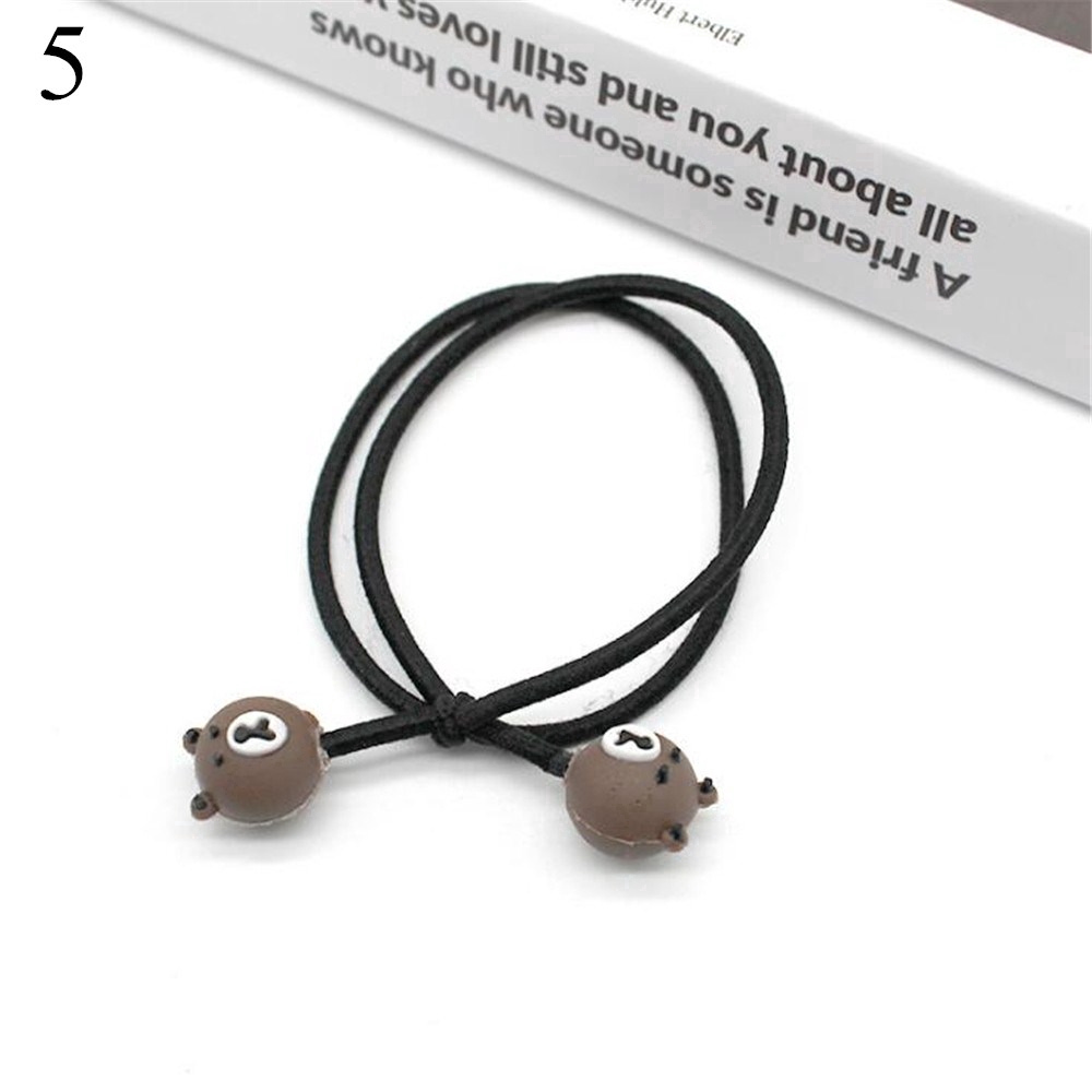 Dây cột tóc kiểu dáng hoạt hình dễ thương phong cách Hàn Quốc cho nữ
