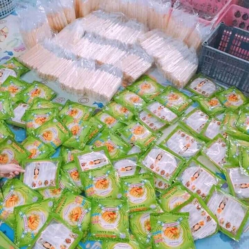Vỏ bánh tráng đậu xanh