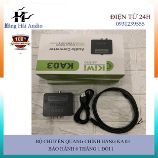 🔊🔊🔊Bộ chuyển đổi Optical audio - AV KIWI 03 ( hàng chính hãng )🔊🔊🔊