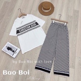 Sét Áo Cộc Quần Dài Dior