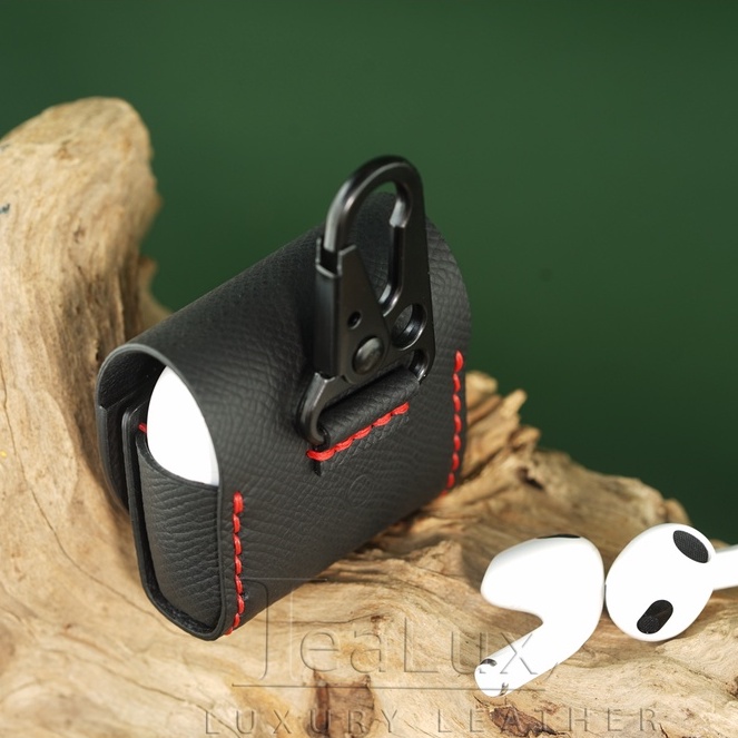 Bao Da Airpod Handmade Cao Cấp LEALUX Case Airpod 3