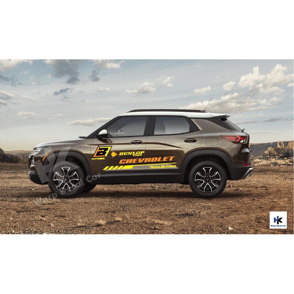 Tem xe Trailblazer - decal Chevrolet Trailblazer - tem xe ô tô giá rẻ