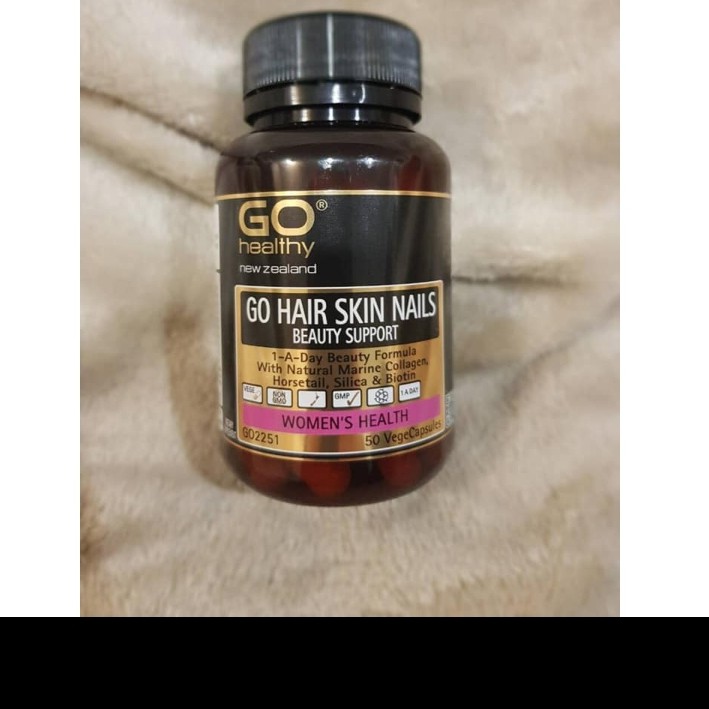 Thực Phẩm Chức Năng GO Hair Skin Nails - Giảm Rụng Tóc, Giúp Tóc Mọc Nhanh, hộ trợ đẹp da