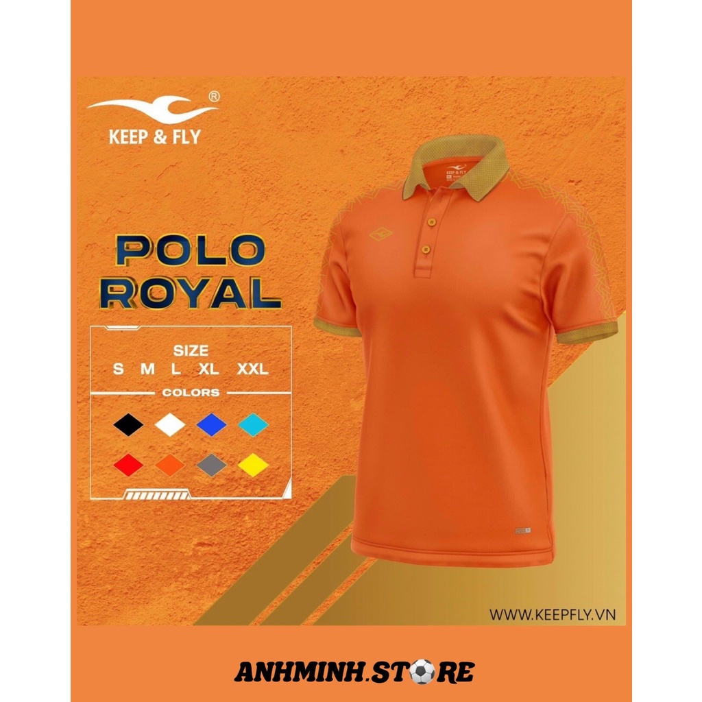 ÁO POLO ROYAL NAM NỮ KEEP & FLY MẪU MỚI – ÁO ĐỒNG PHỤC