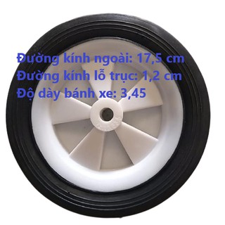 (Giá sỉ) Bánh xe máy nén khí kích thước 17,5X3,45X1,7cm với chất liệu cao su siêu bền