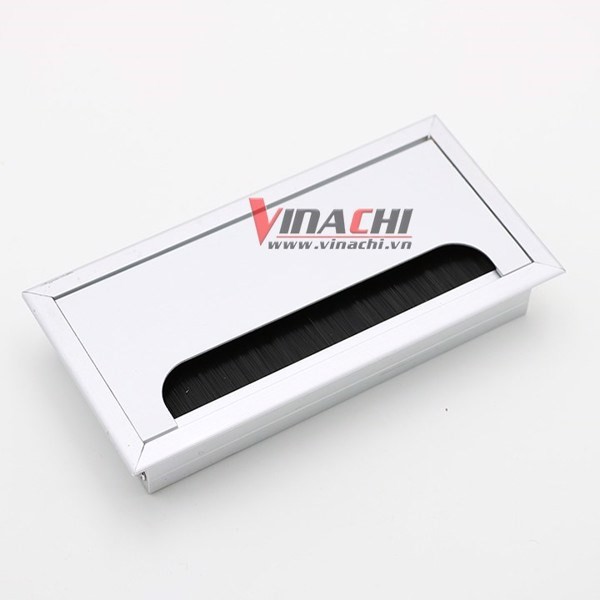 Nắp luồn dây điện nhôm chữ nhật - 80*160mm