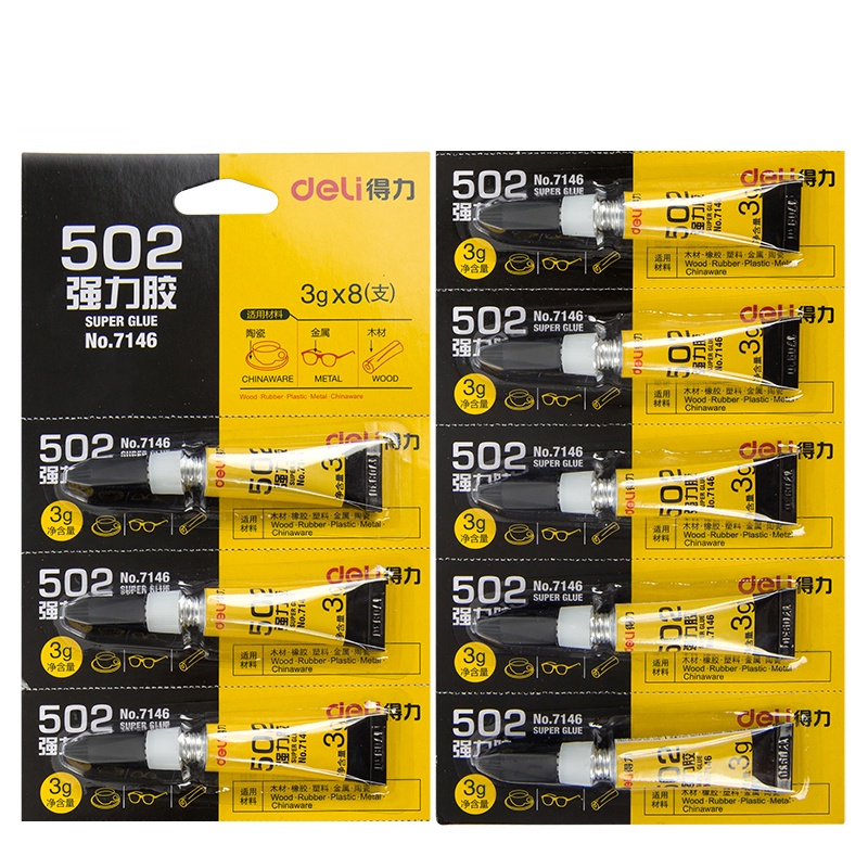 1 Bút Keo 502 Dạng Lỏng Dùng Dán Kim Loại/Kính/Đồ Gỗ/Nhựa C6940