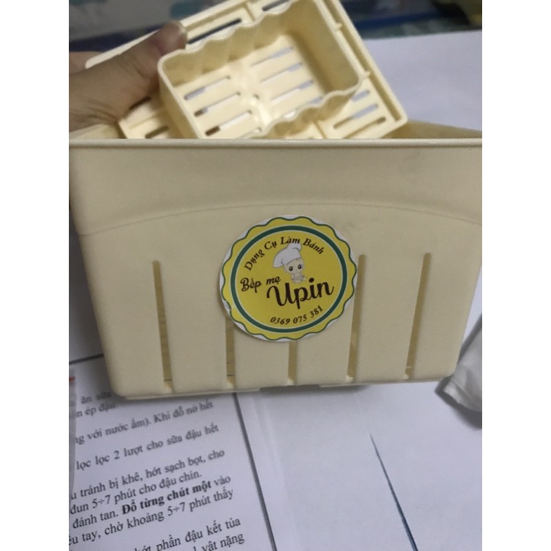 Bộ làm đậu phụ/ đậu hũ / tào phớ tặng công thức