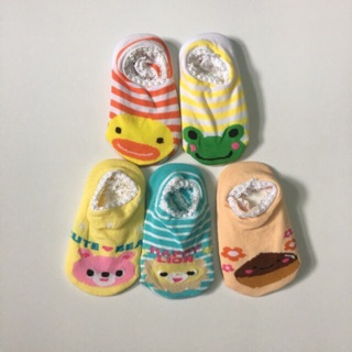 Tất hài ren chống trợt set 5 đôi