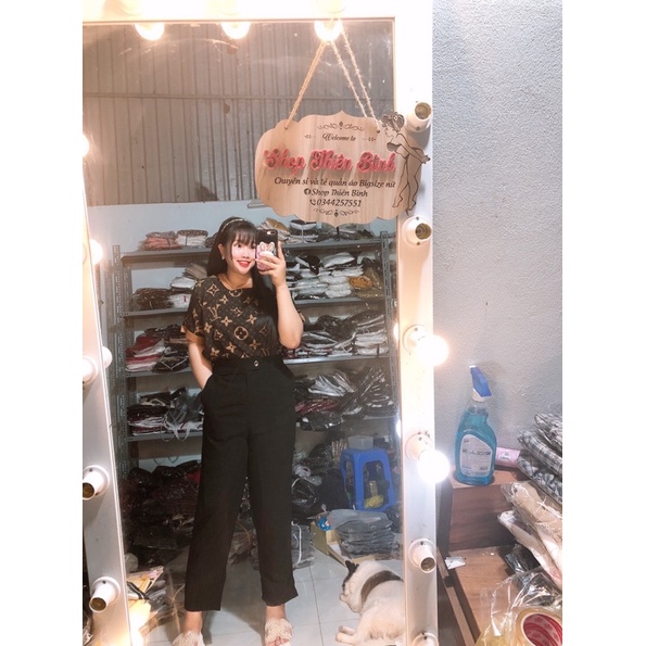 Quần Baggy Cạp Lệch BIGSIZE