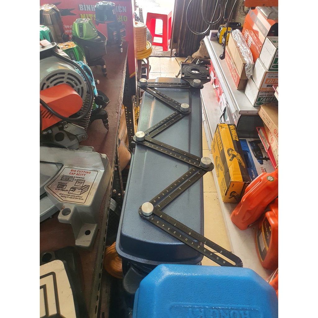 THƯỚC ĐỊNH VỊ KHOAN LỖ GẠCH DỤNG CỤ LẤY DẤU CẮT GẠCH ỐP LÁT NỀN XÂY DỰNG