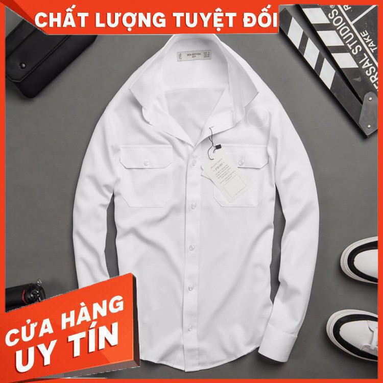 ÁO SƠ MI ZARA 2 TÚ COTTON CAO CẤPI VNXK