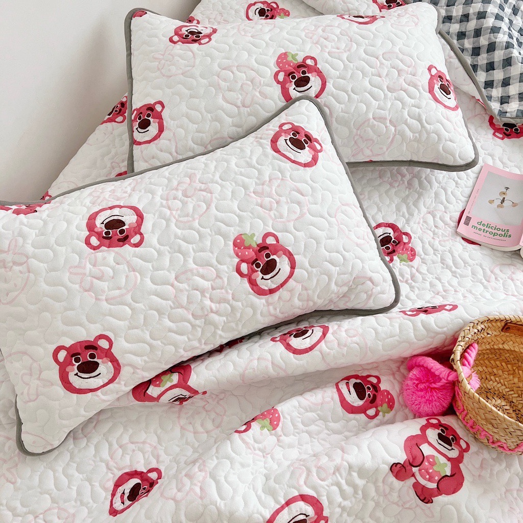 Tấm trải phủ ga giường kèm 2 vỏ gối 𝑫𝑰𝑺𝑵𝑬𝒀 siêu đẹp, Chất nỉ nhung tuyết dùng 4 mùa mẫu mới nhất 2022 SHOP VŨ THỊ THƠM