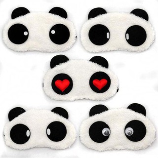 Combo 3 Tấm Bịt Mắt Ngủ Hình Gấu Panda