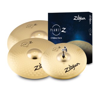 Cymbal Zildjian ZP4PK Planet Z Set: 4 lá tiêu chuẩn sản xuất Mỹ tặng dùi 5A
