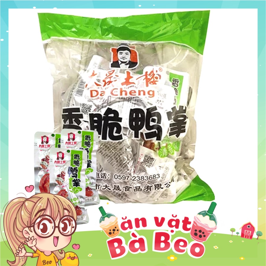 Sỉ 1 bịch 30 chiếc Chân vịt dacheng cay ít - chân gà chân vịt không cay