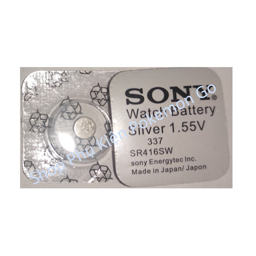 Pin SONY SR416SW / SR521SW / SR621SW / SR626SW / SR920SW / SR927SW 1.55V Loại 1 Viên