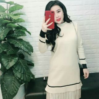 Váy len 250 sale còn 185k