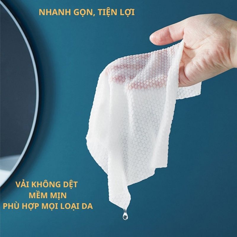 [Giá Sỉ] Khăn Nén Hàn Quốc Cao Cấp Dạng Viên Kẹo Tiện Lợi, Dày Dặn, Phù Hợp Với Mọi Loại Da - P071