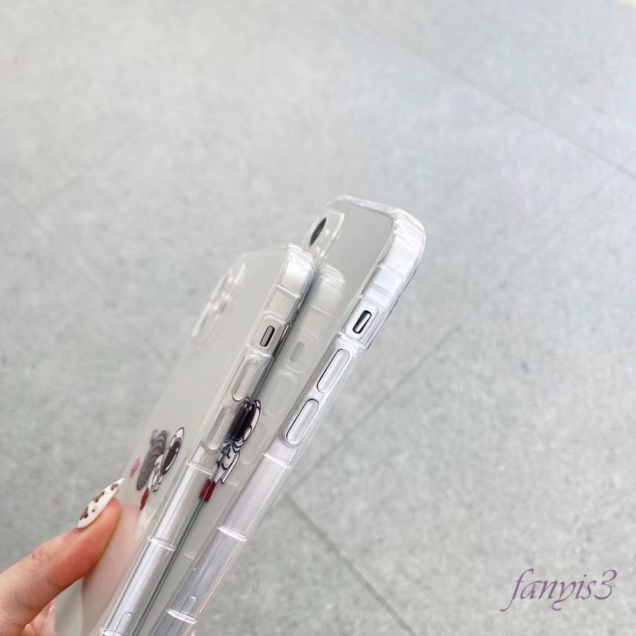 Ốp Lưng Trong Suốt Họa Tiết Phi Hành Gia Cho Iphone 12 11 Pro Max 12 Mini Xs Max Xr 7 8 6 6s Plus | BigBuy360 - bigbuy360.vn