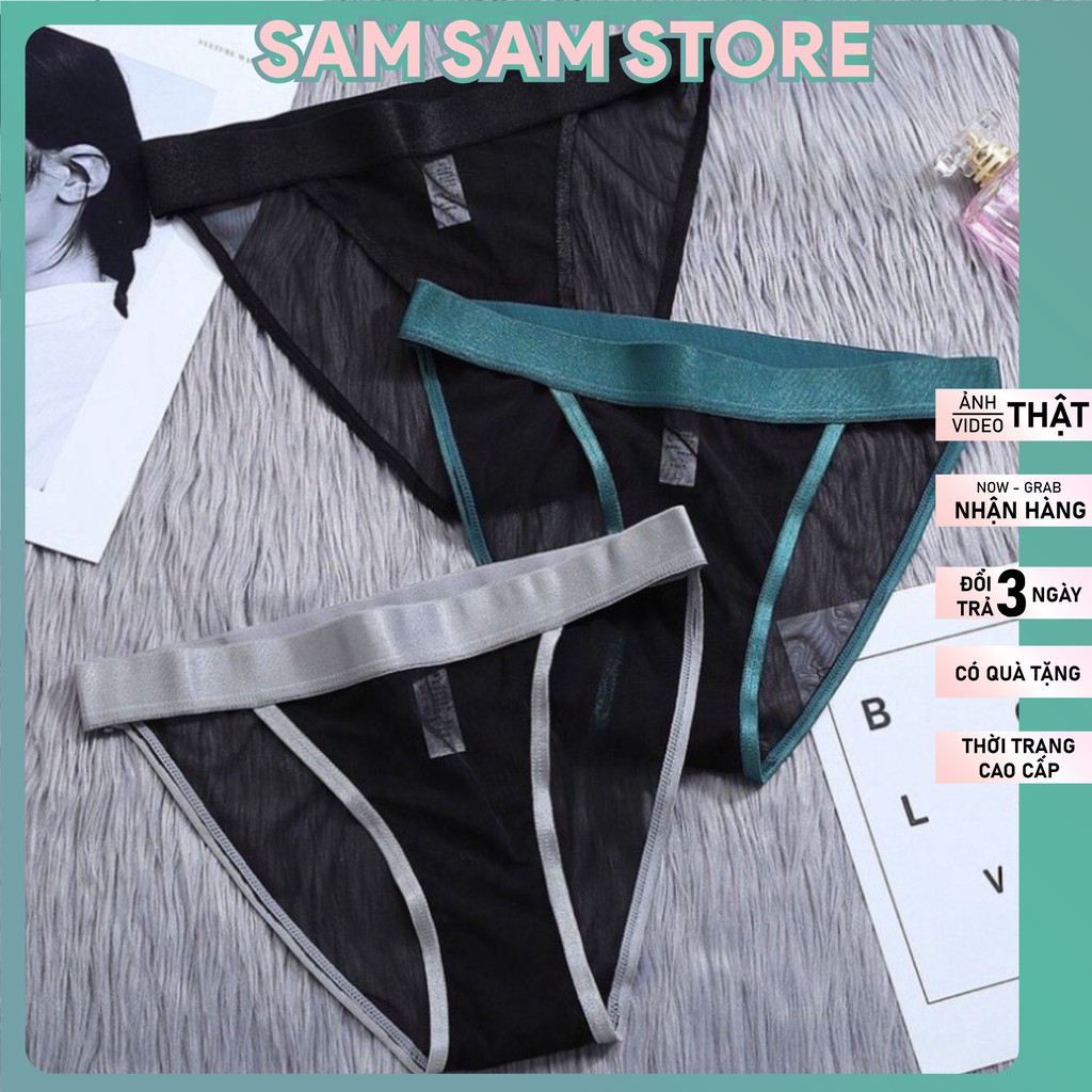 Quần Lót Nữ SAM SAM Dây Lưới Tàng Hình Q8840